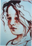 portrait oil drawing  2004