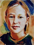 portrait oil 30-40 cm 2001