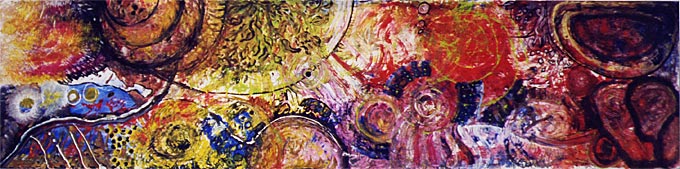 painting made together  in paintinggroup : 1-6 meter  in ‘het voorbeeld’ Amsterdam 2004 