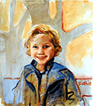 portrait 60-70cm  oil  2012